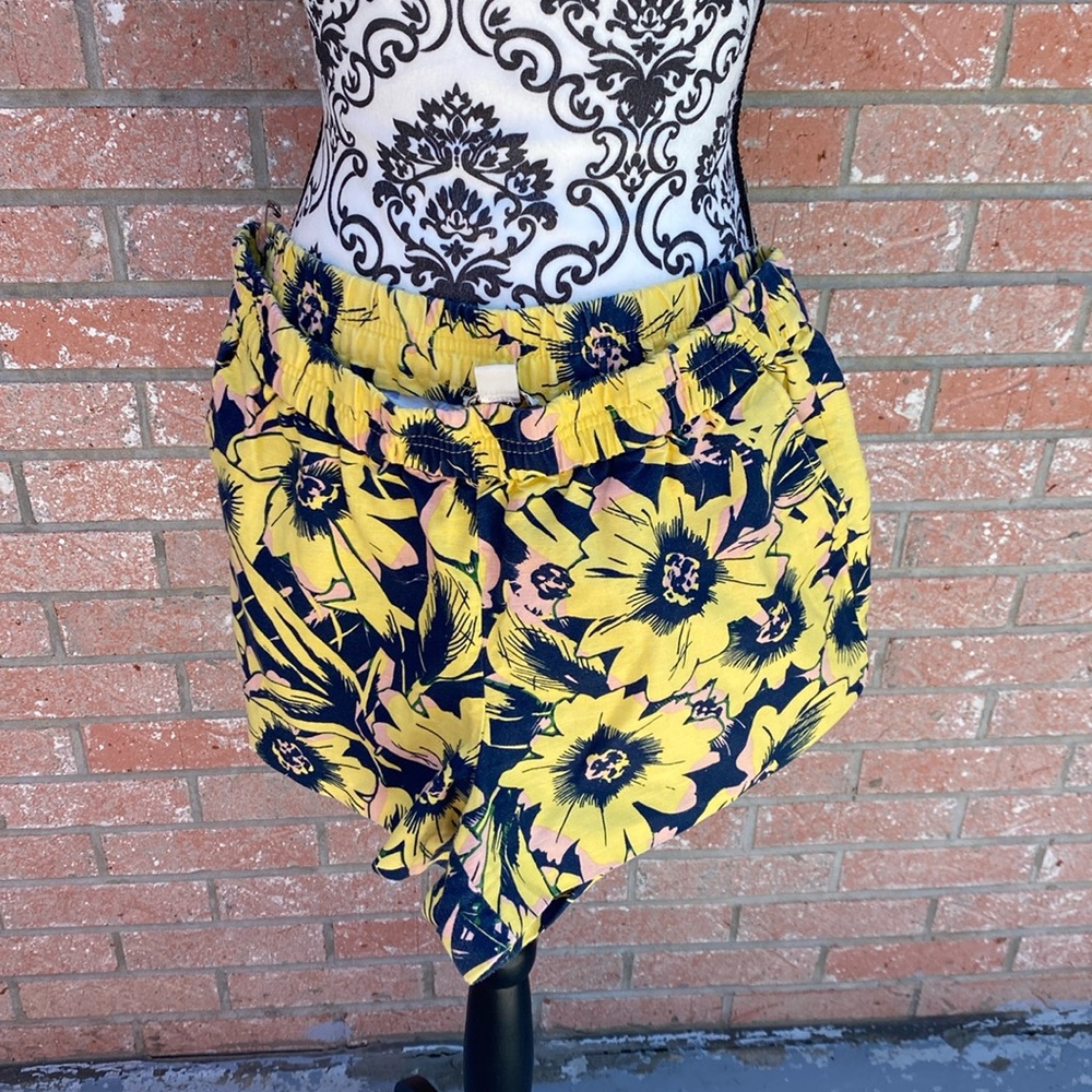 J Crew Sunflower Shorts